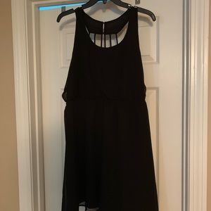 EUC, Pink Rose?, Size XL black dress